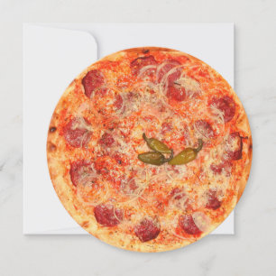 Pizza Party Inbjudningar