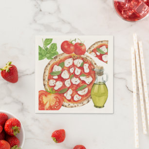Pizza Party Napkins Pappersservett