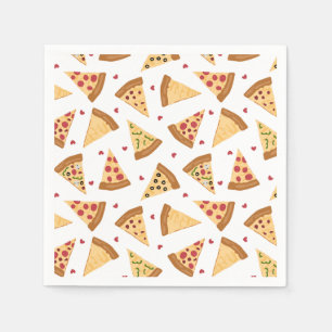Pizza Party Napkins Pappersservett