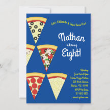 Pizza Party Olika Pizza Slices