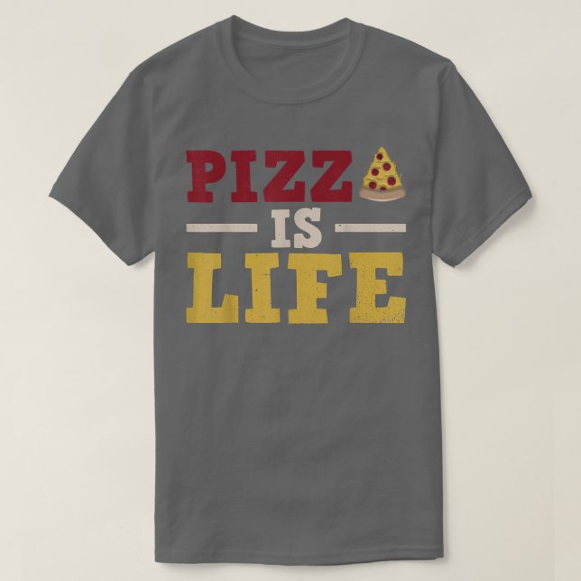 Pizza Party Pizza är Life Pizza Chefs T Shirt (Design framsida)