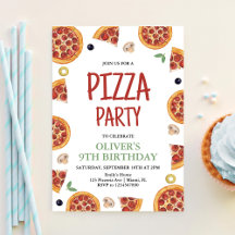 Pizza Party, Segce Roligt Pizza Party födelsedagen