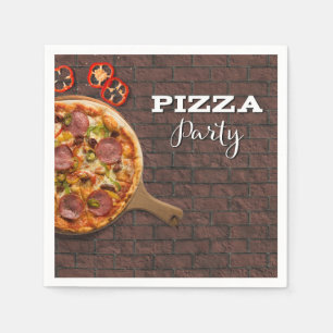 Pizza Party Supreme Pappersservett