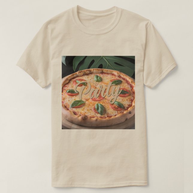 Pizza Party T-Shirt (Design framsida)
