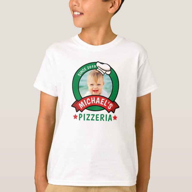 Pizza Party T Shirt (Framsida)