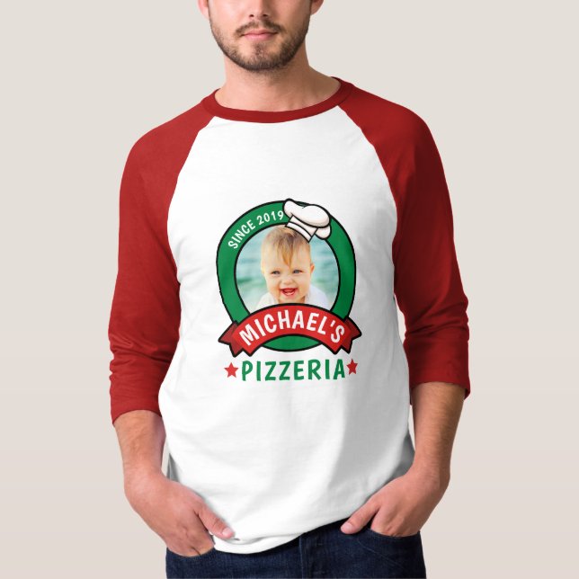 Pizza Party T Shirt (Framsida)