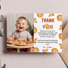 Pizza Party - tack för ditt kort på födelsedagen