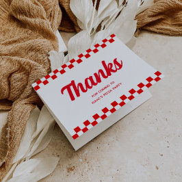 Pizza Party - tackkort