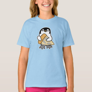 Pizza Penguin T Shirt