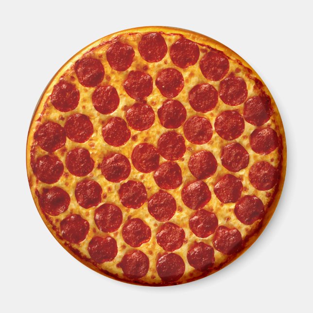 Pizza Pepperoni Magnet (Framsidan)
