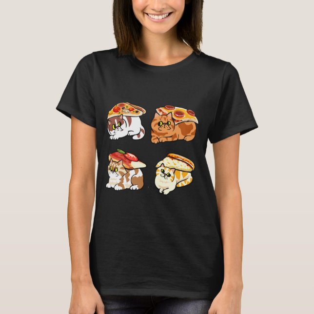 Pizza Perserkat T Shirt (Framsida)