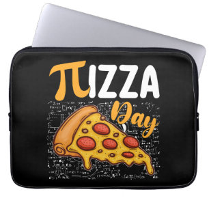 Pizza Pi-dagen Matte Matematik Älskare Laptop Fodral