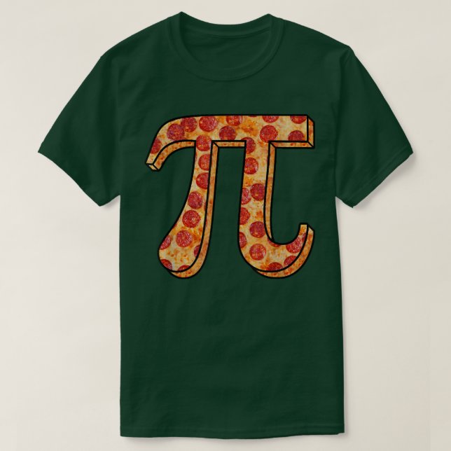 Pizza PI Day Funny Food 3 T Shirt (Design framsida)