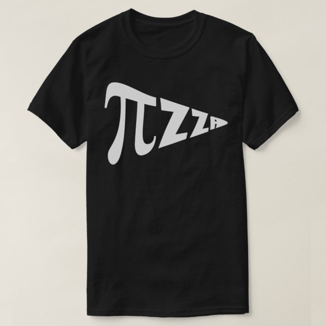 Pizza Pi Funny Back to school Math T Shirt (Design framsida)