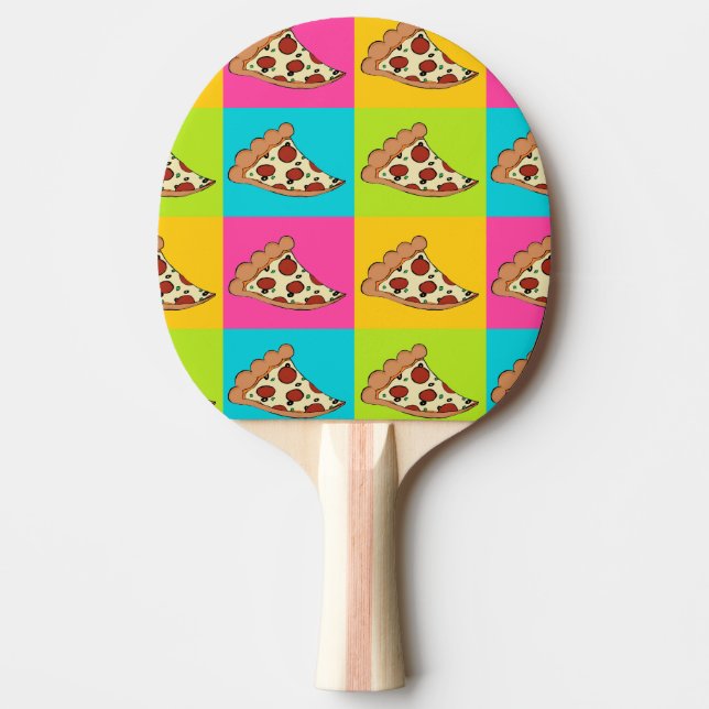 pizza ping pong paddle pingisracket (Framsidan)
