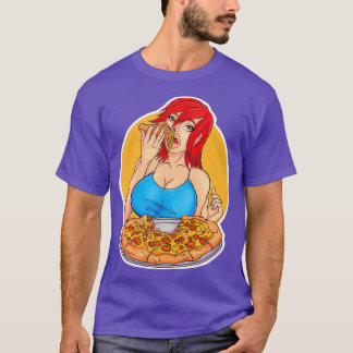 Pizza Pinup T Shirt