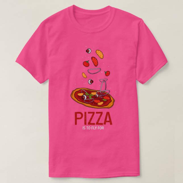 Pizza Pizza Älskare Gift T Shirt (Design framsida)