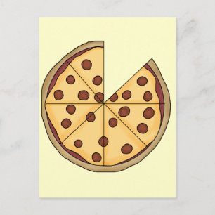 Pizza Pizza Pizza Pizza Vykort