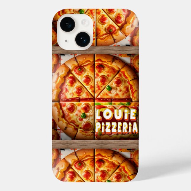 Pizza Pizzeria Design (Baksida)