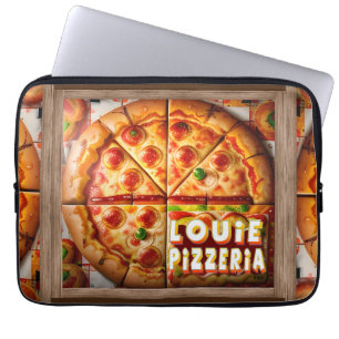 Pizza Pizzeria Design Laptop Fodral