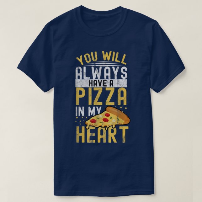 Pizza Pizzeria Food Gift Italy Dough Pasta 1080  T Shirt (Design framsida)