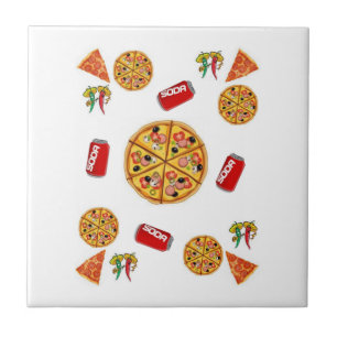 Pizza Pizzeria Pizzeria Kakelplatta