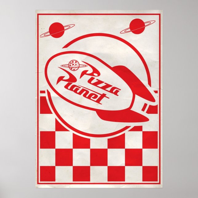 Pizza Planet Poster (Framsidan)
