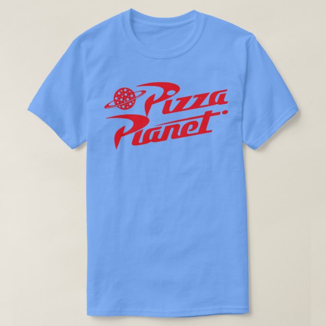 Pizza Planet vintage T Shirt (Design framsida)