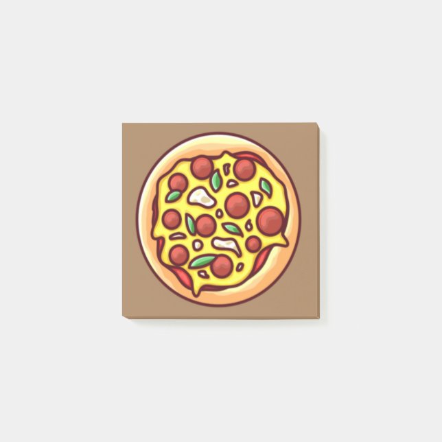 Pizza Post-it Block (Framsida)