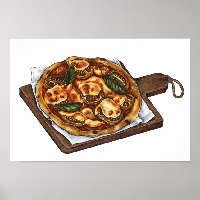 Pizza Poster (Framsidan)