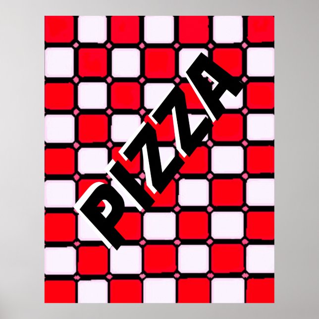 PIZZA POSTER (Framsidan)
