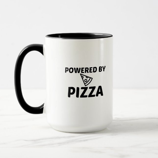 PIZZA POWERED MUGG (Vänster)