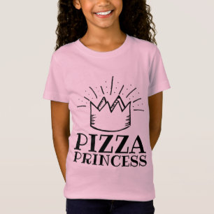 PIZZA PRINCESS GIRLS T-SHIRTS
