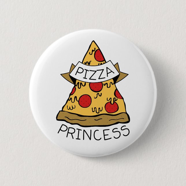 Pizza Princess Knapp (Framsida)