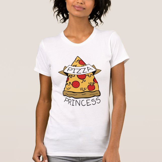 Pizza Princess T-shirt (Framsida)