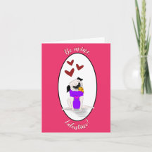 Pizza Pug: Var min, Valentine Foleting Card