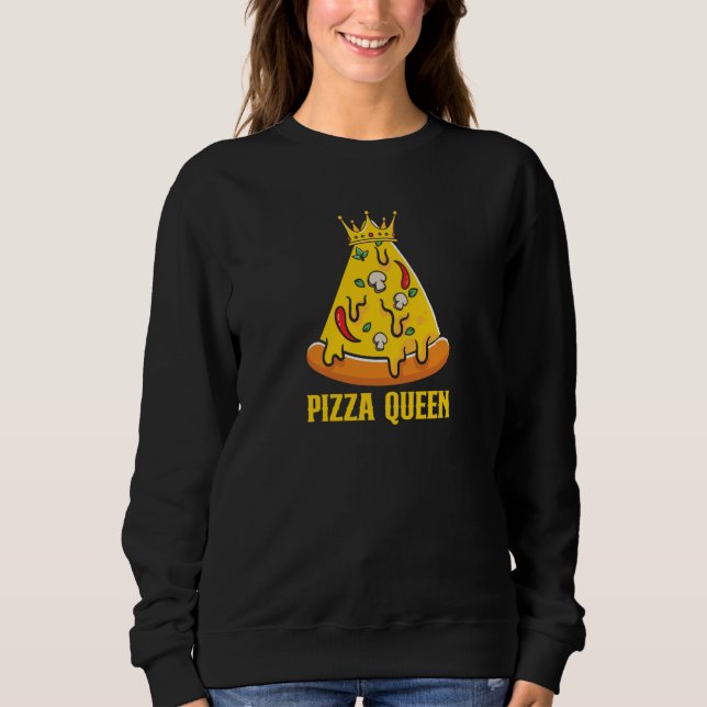 Pizza Queen T Shirt (Framsida)