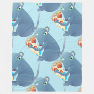 pizza råtta filt