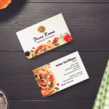 Pizza Restaurant Business | Minimalistisk vit