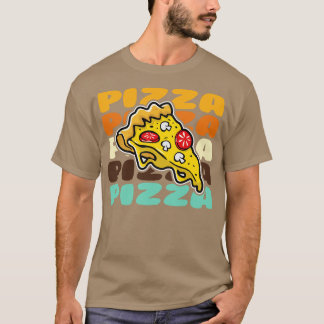 Pizza Retro-Vintage T Shirt