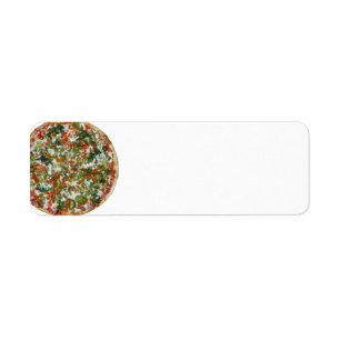 PIZZA! RETURADRESS ETIKETT