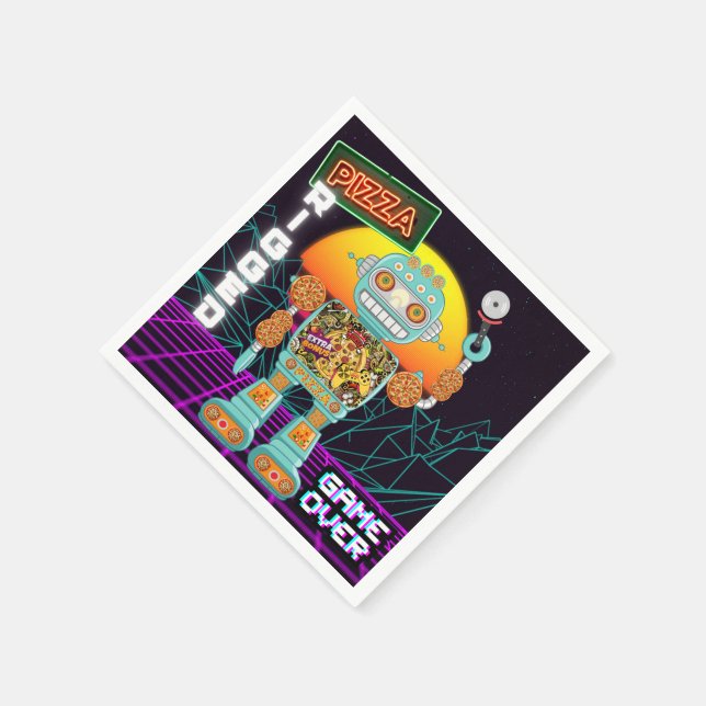 Pizza Rigged - Spelet över Pappersservett (Hörn)