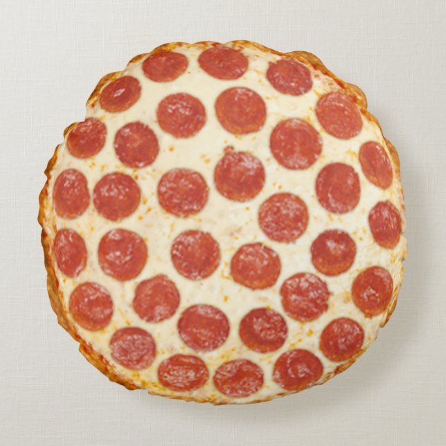 Pizza Rund Kudde (Framsidan)