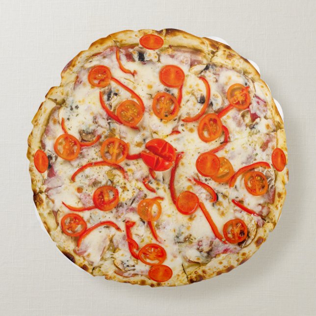 Pizza Rund Kudde (Framsidan)