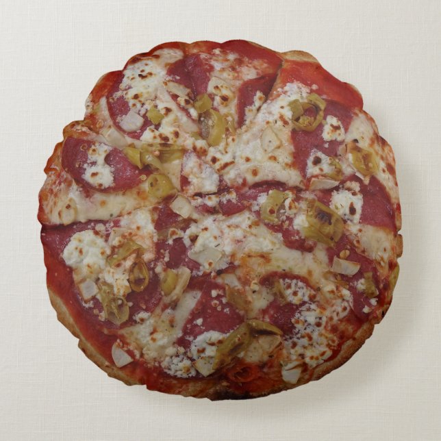 Pizza Rustica dekorativ kudde (Framsidan)