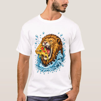 Pizza rytande t shirt