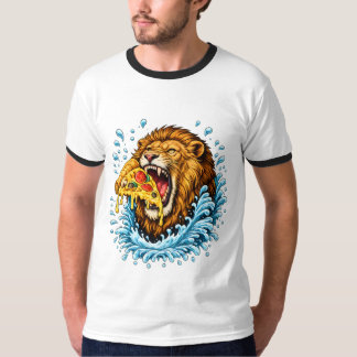 Pizza rytande t shirt