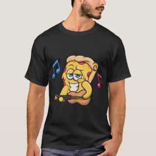 Pizza Segce play Guitar, Bass Music Sten Guitar T Shirt