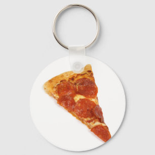 Pizza-segment - en bit Pizza Nyckelring