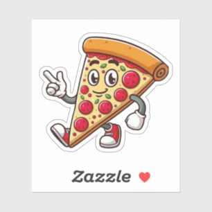 Pizza-segment Klistermärken